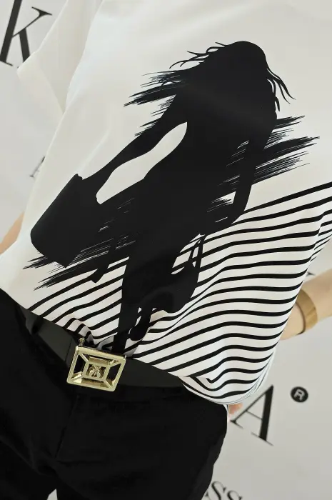 Дамска бяла блуза - Дамска бяла блуза