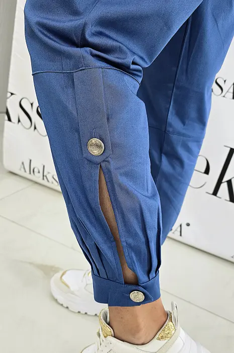 дамски син комплект - 830 - дамски син комплект - 830