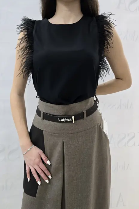 Черен потник с пера - 512 - Черен потник с пера - 512