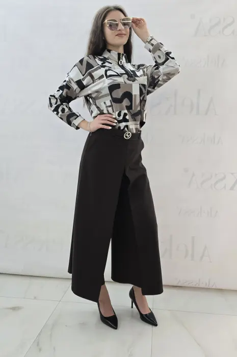 Кафяв панталон - Кафяв панталон