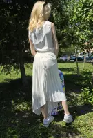 Елегантен бял потник - Елегантен бял потник