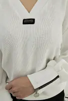 Бяла блуза FASHION - Бяла блуза FASHION